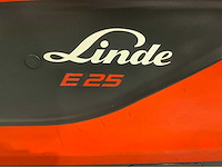 2016 linde e25-01 2500kg vorkheftruck - afbeelding 16 van  17
