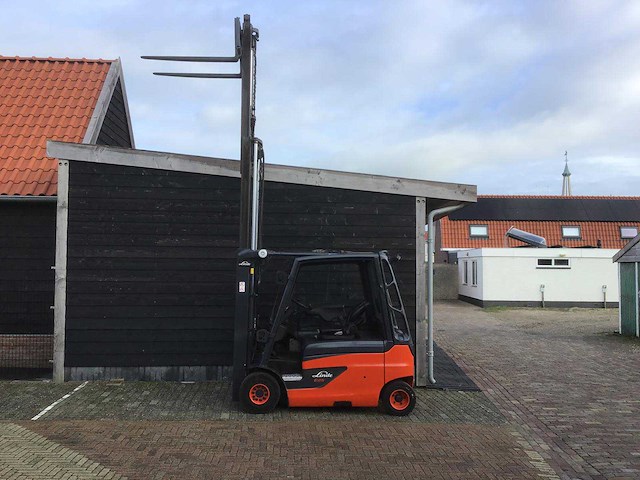 2016 linde e25l-01 vorkheftruck - afbeelding 6 van  17