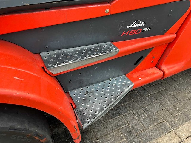 2016 linde h 80 vorkheftruck - afbeelding 10 van  23
