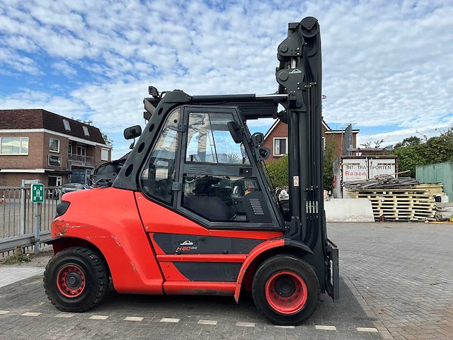 2016 linde h 80 vorkheftruck - afbeelding 18 van  23