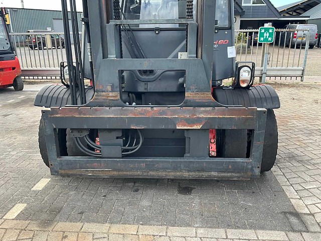 2016 linde h 80 vorkheftruck - afbeelding 23 van  23
