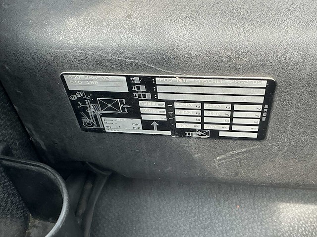 2016 linde h30 vorkheftruck - afbeelding 10 van  19