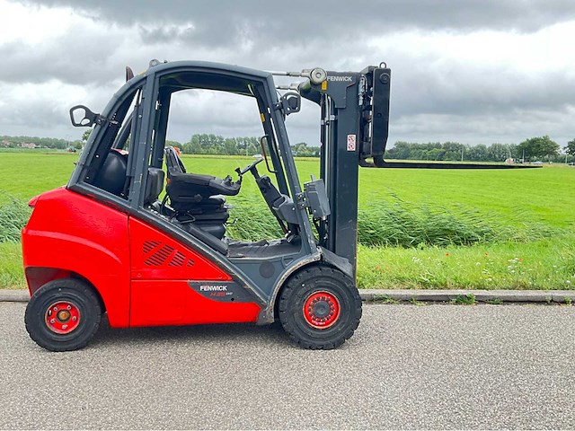 2016 linde h35t-02 3500kg lepelversteller container vorkheftruck - afbeelding 1 van  11
