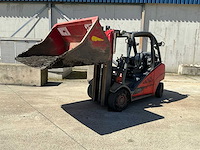 2016 linde h35t-02 evo heftruck met wifo grondbak - afbeelding 12 van  21