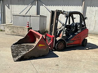 2016 linde h35t-02 evo heftruck met wifo grondbak - afbeelding 15 van  21