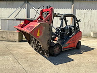 2016 linde h35t-02 evo heftruck met wifo grondbak - afbeelding 17 van  21