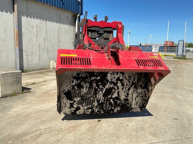 2016 linde h35t-02 evo heftruck met wifo grondbak - afbeelding 18 van  21