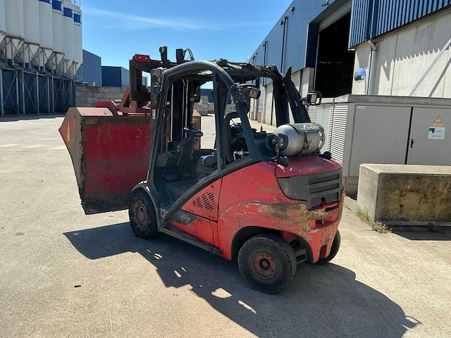 2016 linde h35t-02 evo heftruck met wifo grondbak - afbeelding 3 van  21