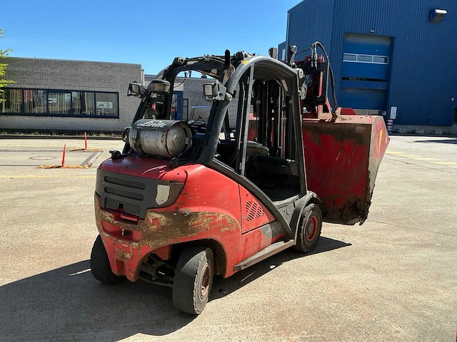 2016 linde h35t-02 evo heftruck met wifo grondbak - afbeelding 21 van  21