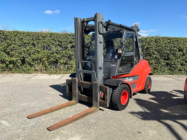 2016 linde h80d-02/900 vorkheftruck - afbeelding 1 van  12
