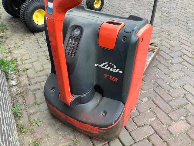 2016 linde t18 elektrische palletwagen - afbeelding 1 van  5