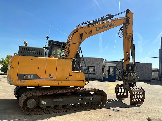 2016 liugong clg915e rupsgraafmachine met sorteergrijper - afbeelding 38 van  41