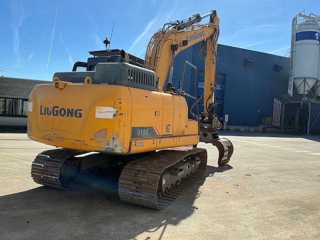 2016 liugong clg915e rupsgraafmachine met sorteergrijper - afbeelding 36 van  40