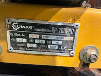 2016 lumag rp- 700 pro trilplaat - afbeelding 5 van  5