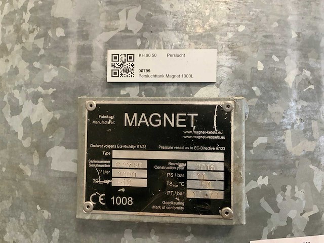 2016 magnet kh.60.50 persluchttank - afbeelding 2 van  5