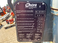 2016 magni w51 heftruck / staalkabellier - afbeelding 2 van  9