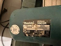 2016 makita 5903r afkortcirkelzaagmachine - afbeelding 4 van  5