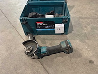 2016 makita dga506zj haakse slijpmachine 125mm - afbeelding 1 van  3