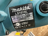 2016 makita ls1018l radiaalafkortzaagmachine - afbeelding 3 van  6