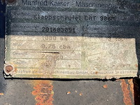 2016 manfred kaiser 906m wiellader klapbak - afbeelding 2 van  10