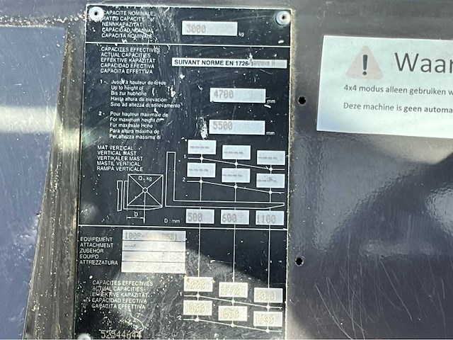 2016 manitou m30-4 vorkheftruck - afbeelding 24 van  31