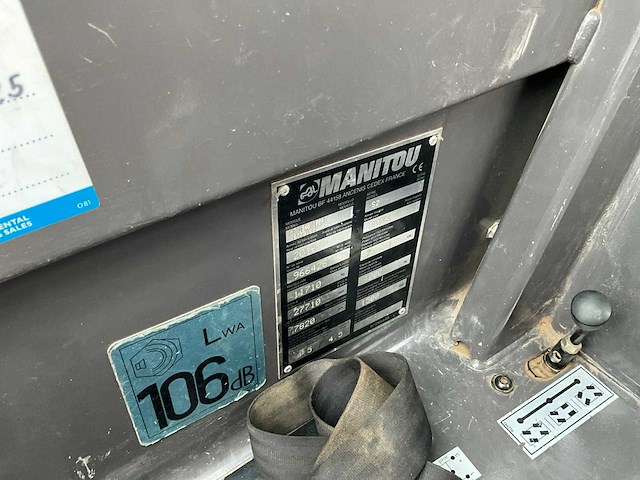 2016 manitou mt1840 verreiker - afbeelding 30 van  36