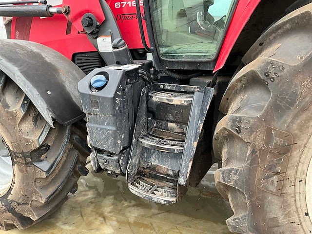2016 massey ferguson 6716s vierwielaangedreven landbouwtractor - afbeelding 40 van  42
