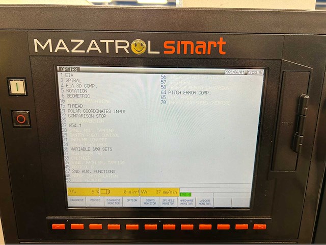 2016 mazak quickturn smart 250 cnc draaibank - afbeelding 24 van  24