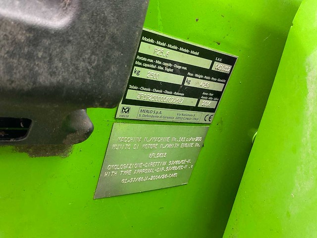 2016 merlo p25.6 verreiker - afbeelding 28 van  38
