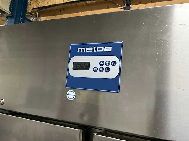 2016 metos s 140 bt dubbeldeurs vrieskast - afbeelding 3 van  3