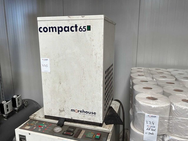 2016 morehouse compact 65 perslucht droger - afbeelding 3 van  10