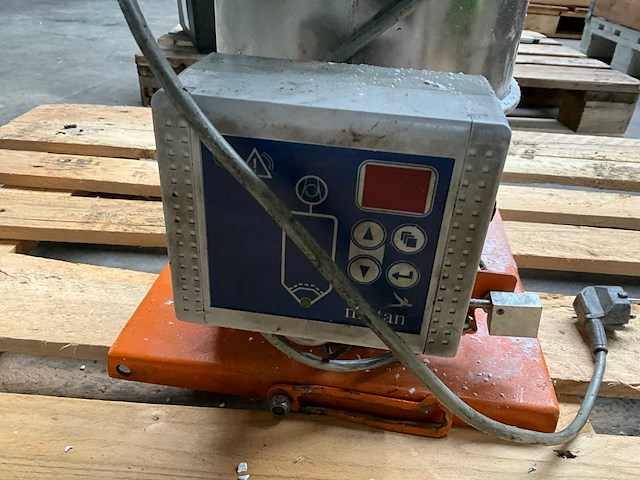 2016 motan metro-hes 250 vacuüm hopper / feeder - afbeelding 3 van  5