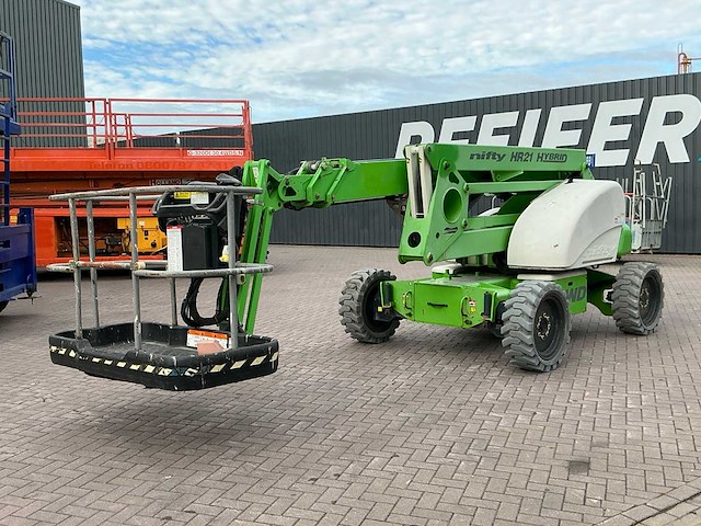 2016 nifty hr21d hybrid 4x4 mk1b hoogwerker - afbeelding 1 van  12
