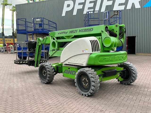 2016 nifty hr21d hybrid 4x4 mk1b hoogwerker - afbeelding 6 van  12