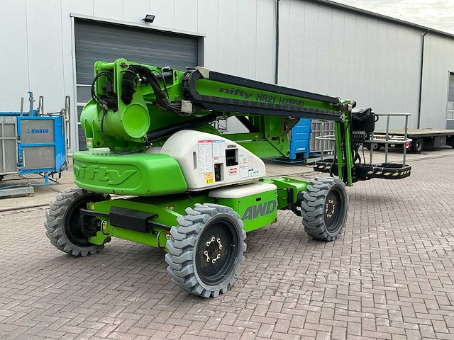 2016 nifty hr21d hybrid 4x4 mk1b hoogwerker - afbeelding 7 van  12