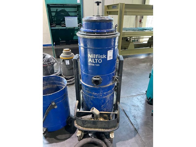 2016 nikfisk alto attix 125 industriële stofzuiger - afbeelding 3 van  6