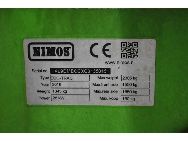 2016 nimos eco-trac onkruid verbrandingswagen met weed control combi comfort 100 hete lucht recycling - afbeelding 11 van  25