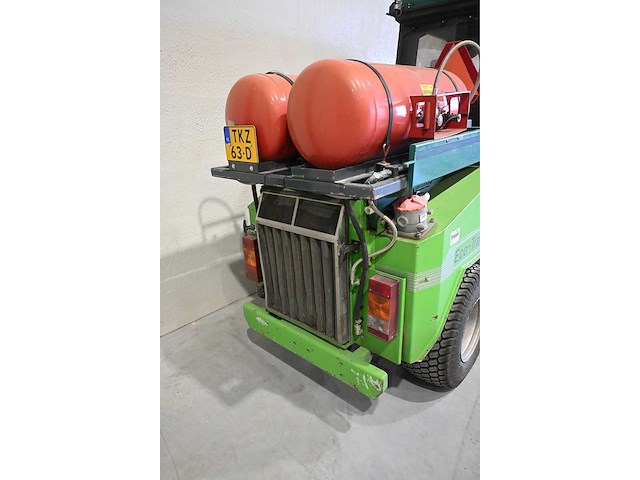 2016 nimos eco-trac onkruid verbrandingswagen met weed control combi comfort 100 hete lucht recycling - afbeelding 13 van  25