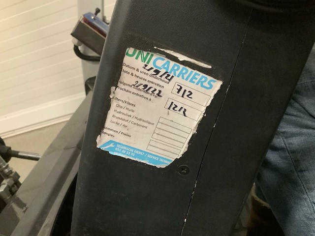 2016 nissan 18 vorkheftruck - afbeelding 8 van  10