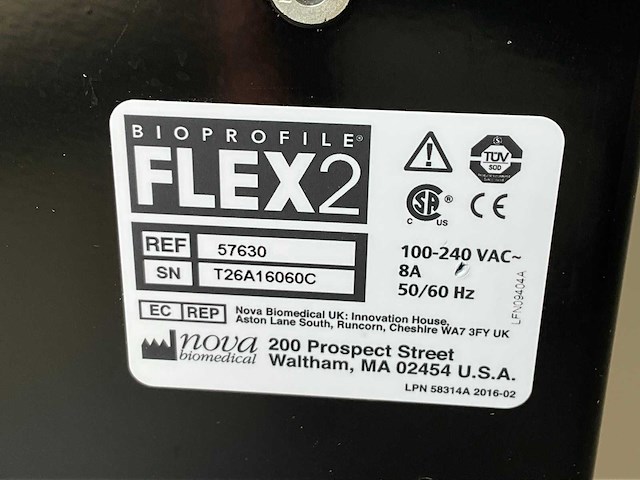 2016 nova biomedical bio profile flex2 geautomatiseerde celcultuuranalyser - afbeelding 8 van  9