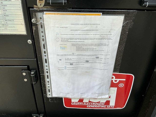 2016 onis visa f103gxvm aggregaat 100kva (verhuur uitvoering) - afbeelding 9 van  34