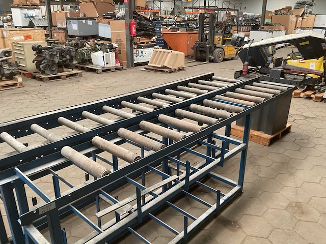 2016 optimum s275n beugelzaag incl. rollenbanen - afbeelding 6 van  12