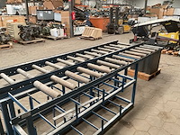 2016 optimum s275n beugelzaag incl. rollenbanen - afbeelding 6 van  12