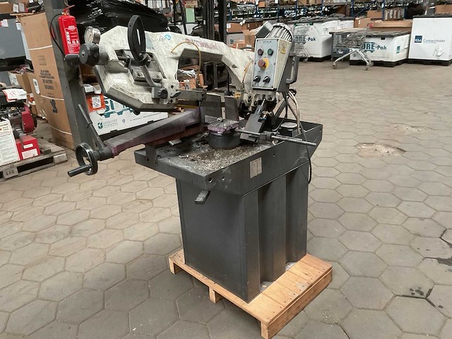 2016 optimum s275n beugelzaag incl. rollenbanen - afbeelding 7 van  12
