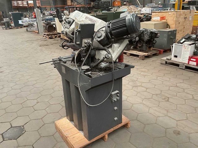 2016 optimum s275n beugelzaag incl. rollenbanen - afbeelding 10 van  12