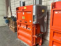 2016 orwak compactor 3420 verticale balenpers / afvalpers - afbeelding 7 van  11