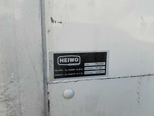 2016 pacton thd.233 oplegger - afbeelding 13 van  34