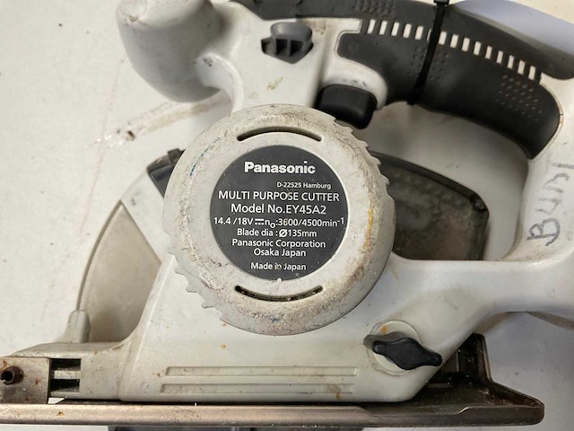 2016 panasonic ey45a2 cirkelzaagmachine - afbeelding 4 van  4