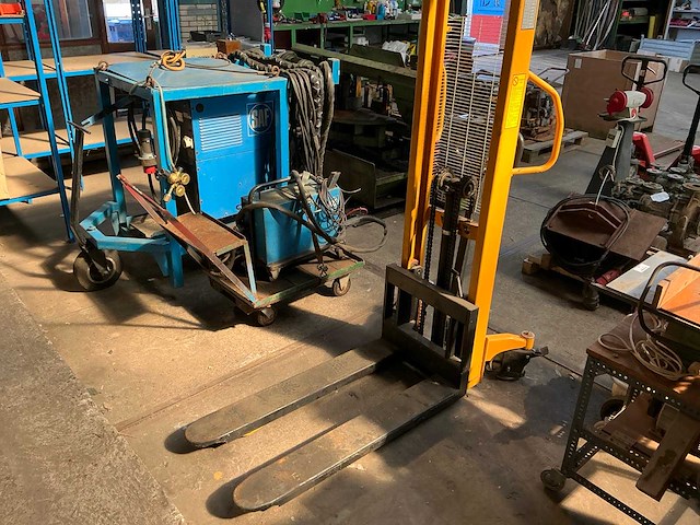 2016 papro pa2016a hand hydraulische hooghef palletwagen - afbeelding 1 van  10