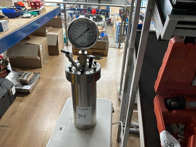 2016 parr instrument company pressure vessel drukvat - afbeelding 1 van  8